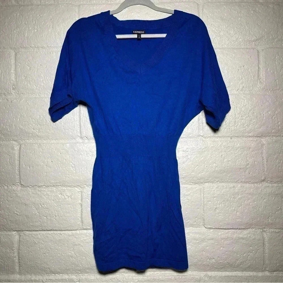 Express Sweater Dress Blue  Size: S - Picture 1 of 7